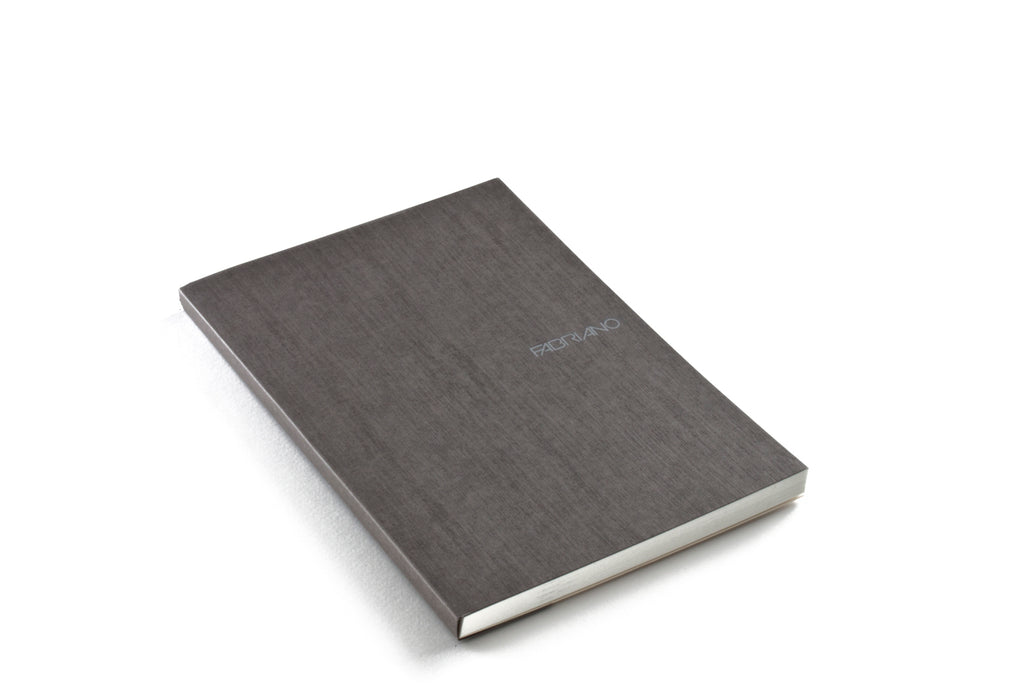 Fabriano EcoQua Dot Grid Note Pad, Small, Glue-Bound, 90 Sheets, Stone