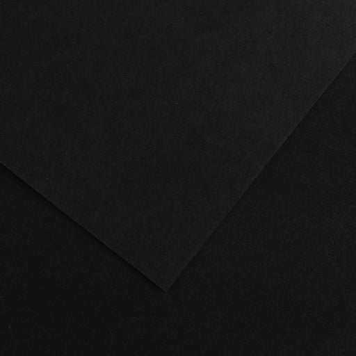 Canson Colorline Paper, 19" x 25", Ebony Black, 10 Sheets/Pkg.