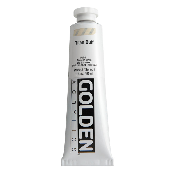 Golden Heavy Body Acrylic, 2 oz., Buff