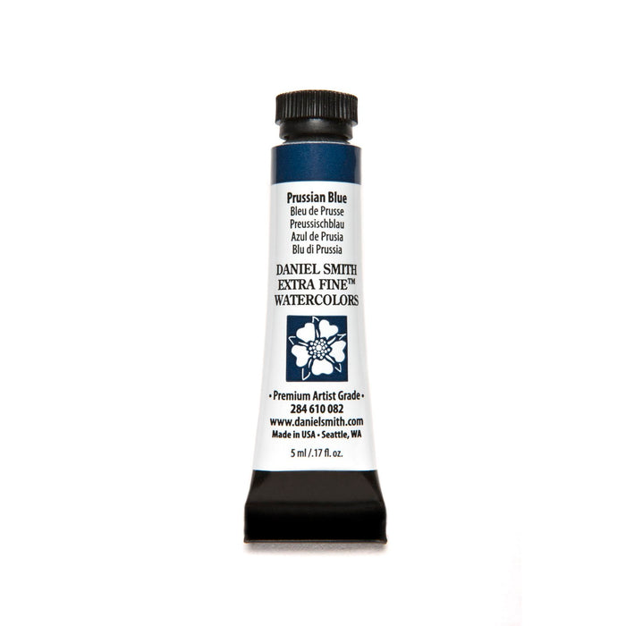 Daniel Smith Extra Fine Watercolor, 5 ml, Prussian Blue