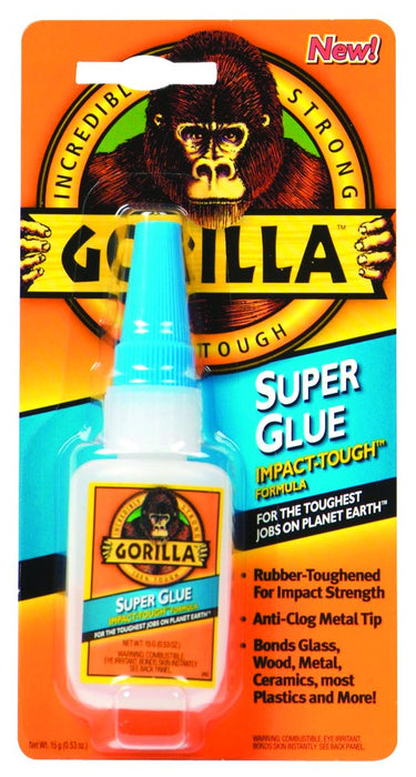 Gorilla Super Glue, .53 oz. Bottle