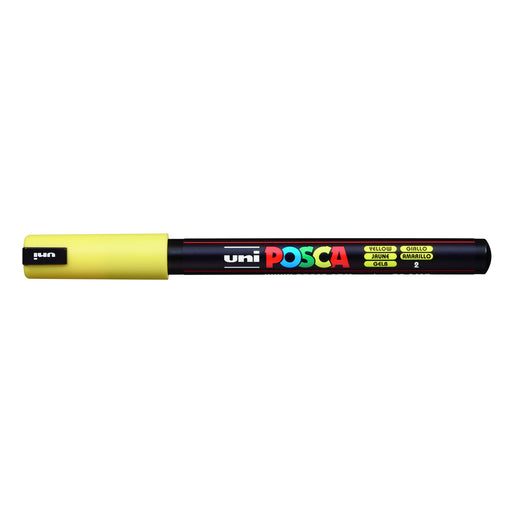 POSCA Paint Pen, PC-1MR Ultra-Fine Tip, Yellow