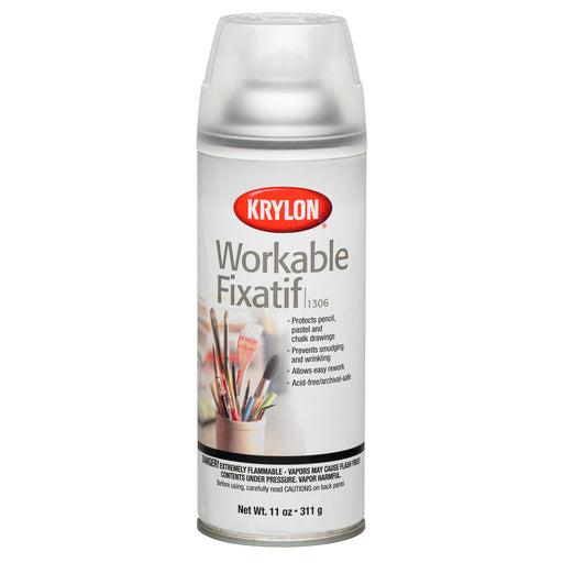 Krylon Workable Fixatif, 11 oz.