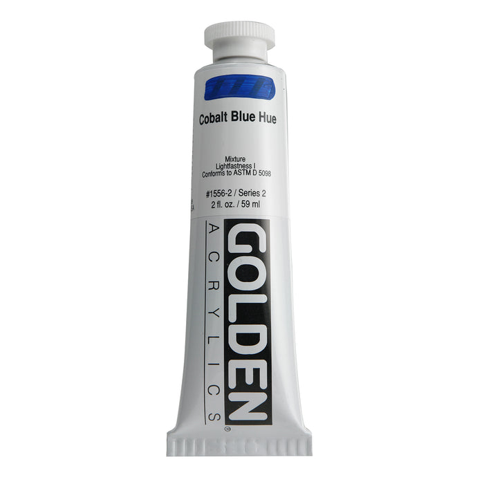 Golden Heavy Body Acrylic, 2 oz., Cobalt Blue Hue