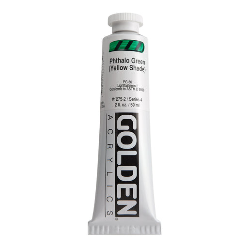 Golden® Heavy Body Acrylic, 2 oz., Phthalo Green/ Yellow Shade