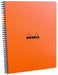 Rhodia 4 Color Book, 9" x 11.75", Orange