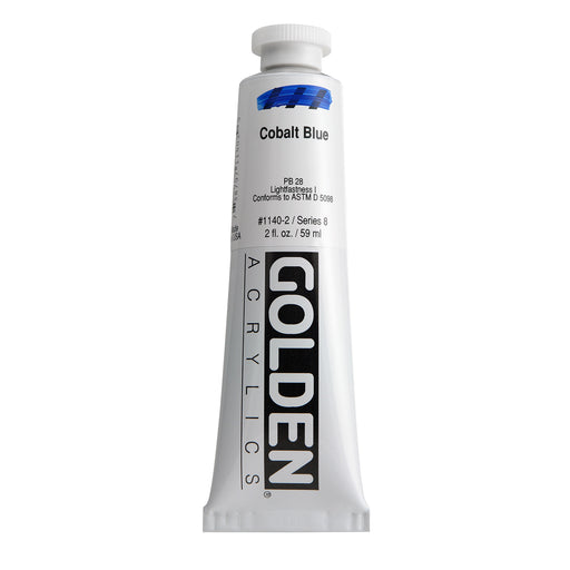 GoldenHeavy Body Acrylics, 2 oz., Cobalt Blue