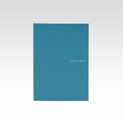 Fabriano EcoQua Dot Grid Note Pad, Small, Glue-Bound, 90 Sheets, Navy